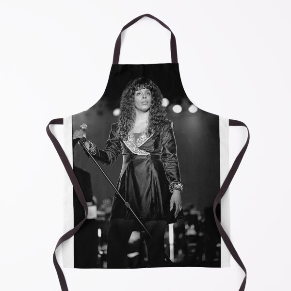 Item preview, Donna Summer - BW Photograph designed and sold by ConcertImages.