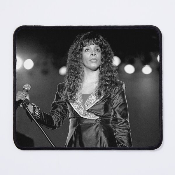 Item preview, Donna Summer - BW Photograph designed and sold by ConcertImages.