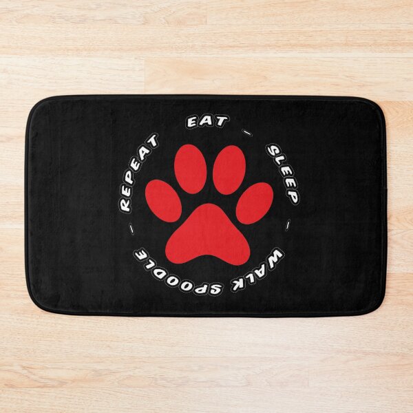 Item preview, eat sleep walk spoodle repeat funny dog walking designed and sold by randomdogshirt.