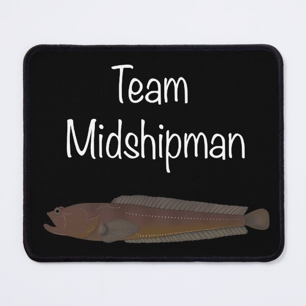 Item preview, Team Midshipman - plainfin midshipman fish (dark background) designed and sold by WestCoastWoods.