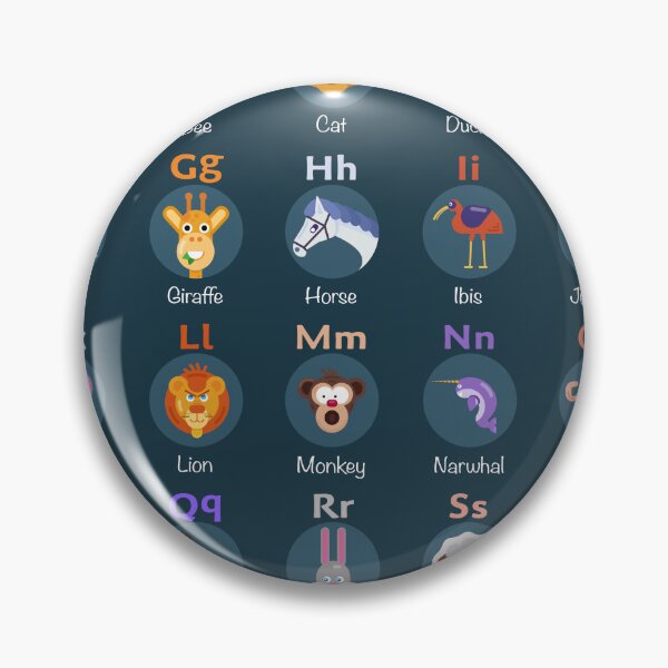 Item preview, Animal Alphabet designed and sold by MyFirstPrinting.