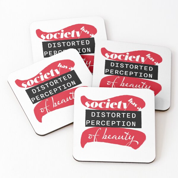 Item preview, Society has a distorted perception of beauty designed and sold by JamesstDesign.