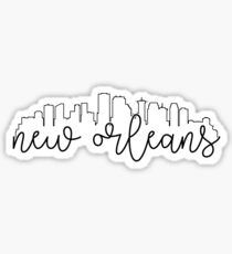 cityscape outline - new orleans Sticker