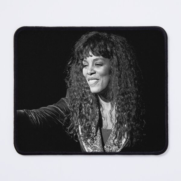 Item preview, Donna Summer - BW Photograph designed and sold by ConcertImages.