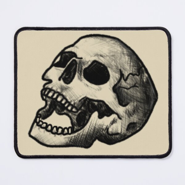 Item preview, Transparent laughing skull / sepia designed and sold by AngelikaLau.