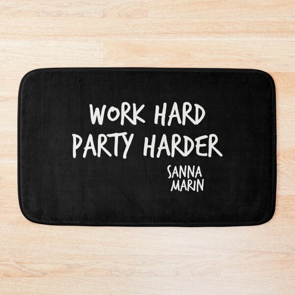 Item preview, Work Hard Party Harder Finnish Style designed and sold by ShineEyePirate.