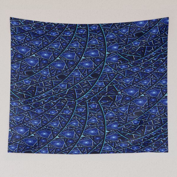 Item preview, Blue Tiled Twist  designed and sold by Beatriz  Cruz.