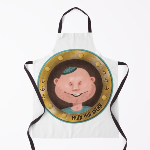 Item preview, Moin min Deern (with green background) designed and sold by FrauBlaschi.
