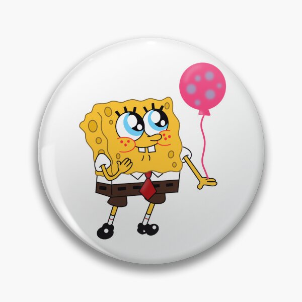 Item preview, SpongeBob with jellyfish balloon designed and sold by NatashaMarie95.