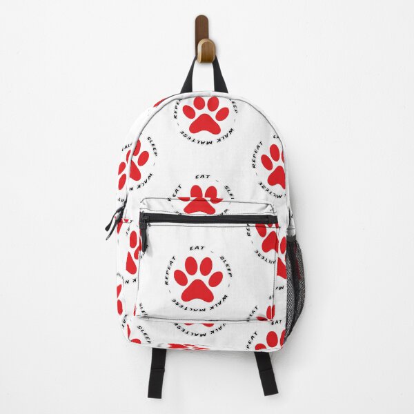 Item preview, eat sleep walk maltese repeat funny dog walking designed and sold by randomdogshirt.