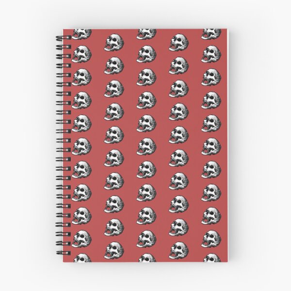 Item preview, Pixelated red laughing skulls  designed and sold by AngelikaLau.
