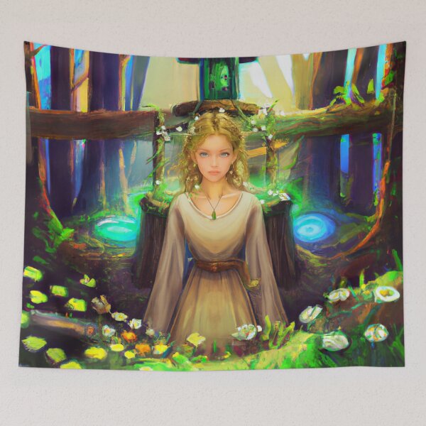 Item preview, Mystical Forest Witch designed and sold by DaniGirls.