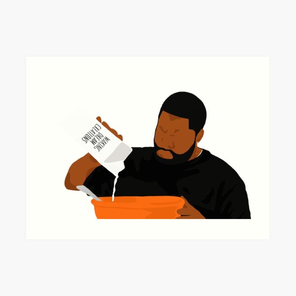 ""We Aint Got No Milk"" Art Print by WakingDream Redbubble