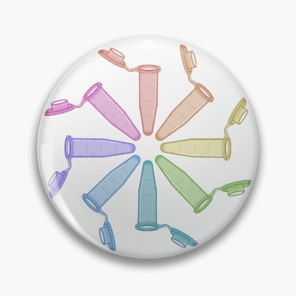 Item preview, Rainbow Circle of Centrifuge Tubes designed and sold by emmacatwheels.