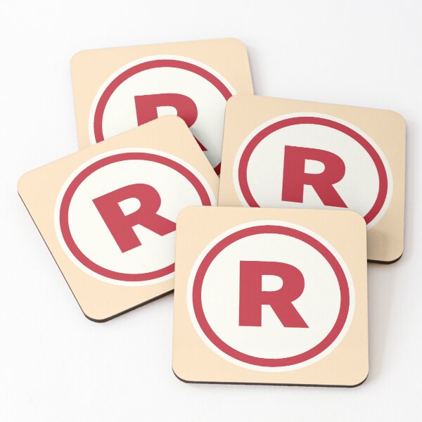 Item preview, Rockford Peaches R on White designed and sold by blackdogshop.