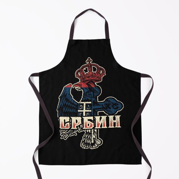 Item preview, Serbia Coat of Arms Flag Eagle Cross Serbian Cyrillic designed and sold by Mila1946.