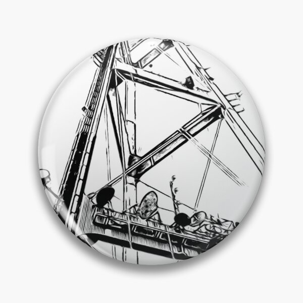 Item preview, Sutro tower B&W designed and sold by readysetsol.