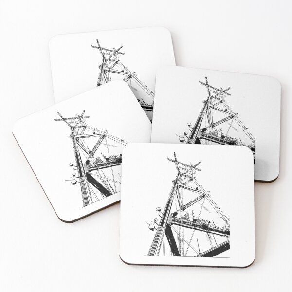 Item preview, Sutro tower B&W designed and sold by readysetsol.