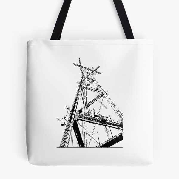 Item preview, Sutro tower B&W designed and sold by readysetsol.