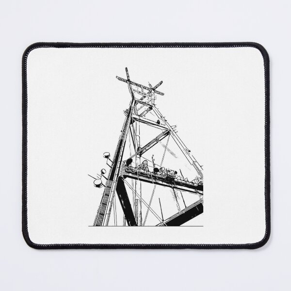 Item preview, Sutro tower B&W designed and sold by readysetsol.