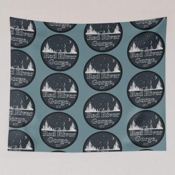 Item preview, Camping in Red River Gorge, Kentucky designed and sold by Ingrid Miller.