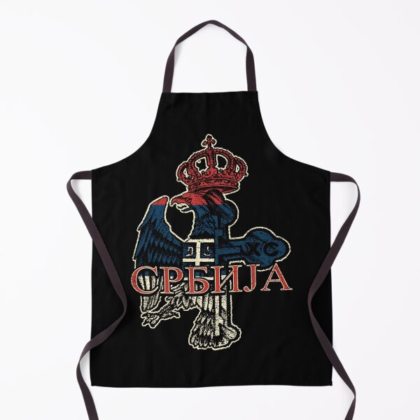 Item preview, Serbia Coat of Arms Flag Eagle Cross Serbian Cyrillic designed and sold by Mila1946.