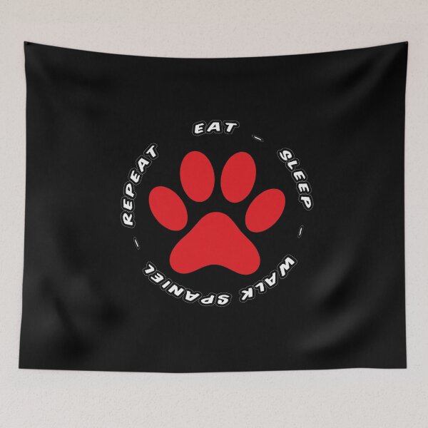 Item preview, Copy of eat sleep walk maltese repeat funny dog walking designed and sold by randomdogshirt.