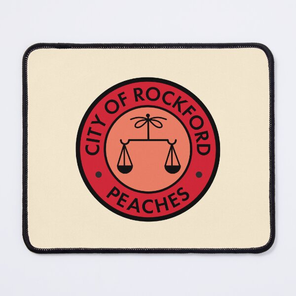 Item preview, Rockford Peaches logo with Scale designed and sold by blackdogshop.