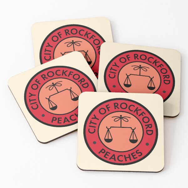 Item preview, Rockford Peaches logo with Scale designed and sold by blackdogshop.