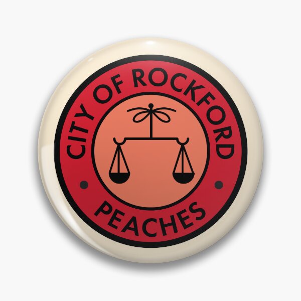 Item preview, Rockford Peaches logo with Scale designed and sold by blackdogshop.