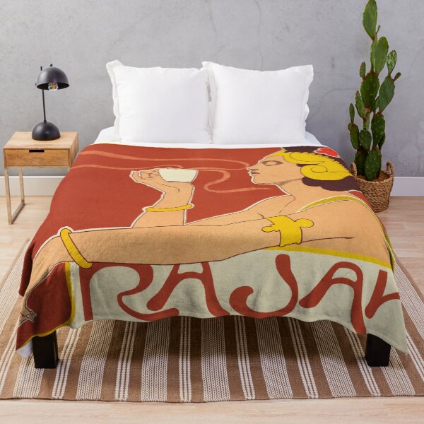 Item preview, Vintage Cafe Rajah Coffee Poster by Georges Meunier designed and sold by Vintage Wall Art.