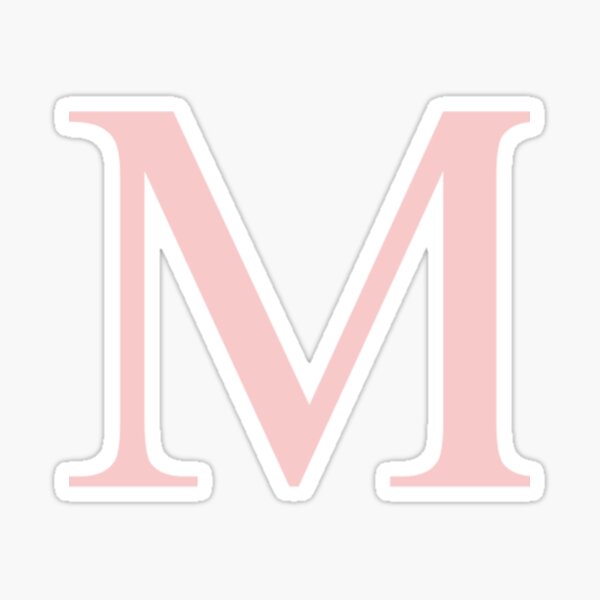 Item preview, mu- millennial pink greek letter designed and sold by Hope Schmeiser.