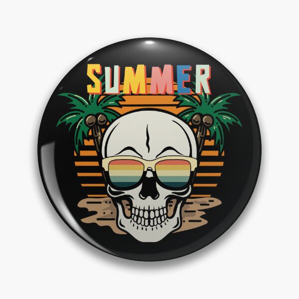 Item preview, Summer Skull Vibes designed and sold by ArtOfStars.