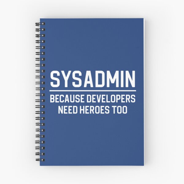 Artikelvorschau, Sysadmin verschenken Systemadministrator verschenken Sysadmin, weil auch Entwickler Helden brauchen entworfen und verkauft von Duntalkshop.