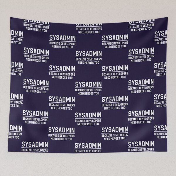 Item preview, Sysadmin Gift Systems Administrator Gift Sysadmin Because Developers Need Heroes Too   designed and sold by Duntalkshop.