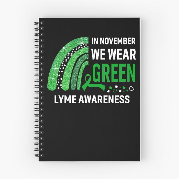 Item preview, In November We Wear Green Lyme Awareness designed and sold by Gillosina.