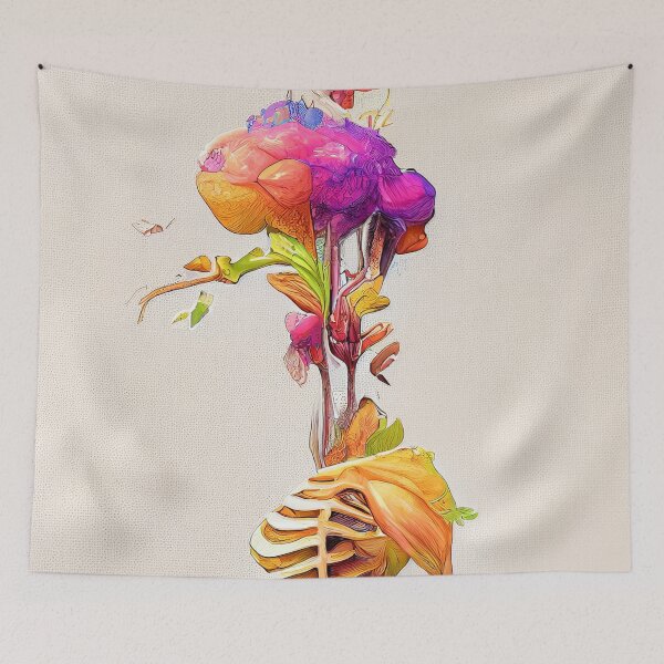 Item preview, Whimsical Bones and Botany designed and sold by The Oracle of Surrealism Sublime Consciousness.