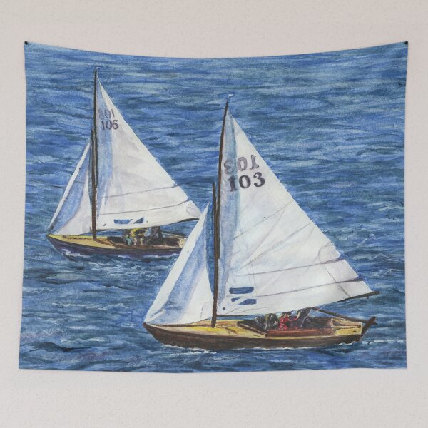 Item preview, Two Seabirds at Trearddur Bay designed and sold by LymphomaLass.