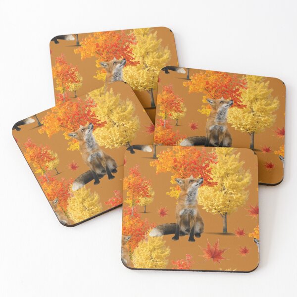 Item preview, Autumn Trees (Fox)  designed and sold by Peculiar Peach.