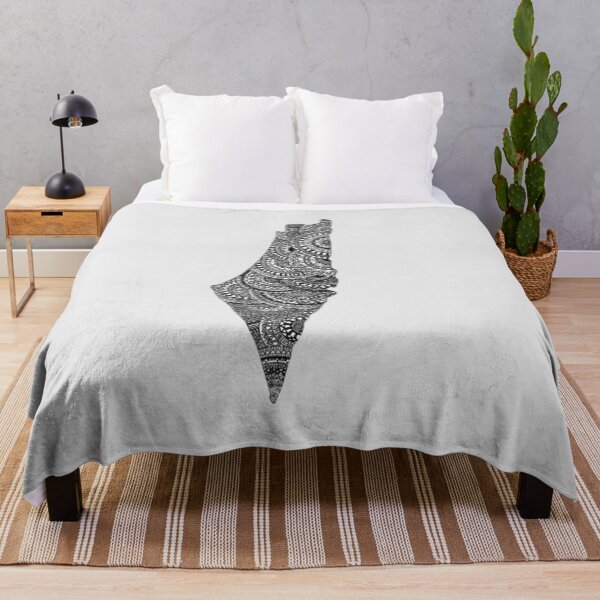 Item preview, Mandala drawing of Palestine map designed and sold by Halima-Malash.