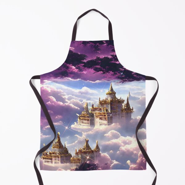 Item preview, An enchanting palace in the sky among the violet clouds designed and sold by Art-Vibrations.