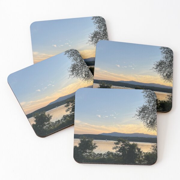 Item preview, Sunset over the Hudson River at Clermont designed and sold by HudsonRiverArt.