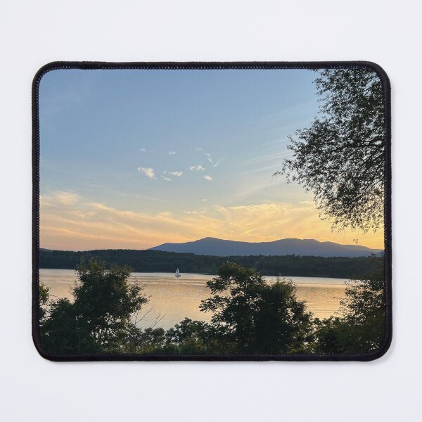 Item preview, Sunset over the Hudson River at Clermont designed and sold by HudsonRiverArt.