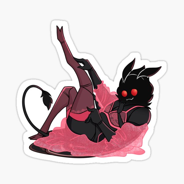 Item preview, Mothman Dave Pinup 1 designed and sold by lizardlizardx.