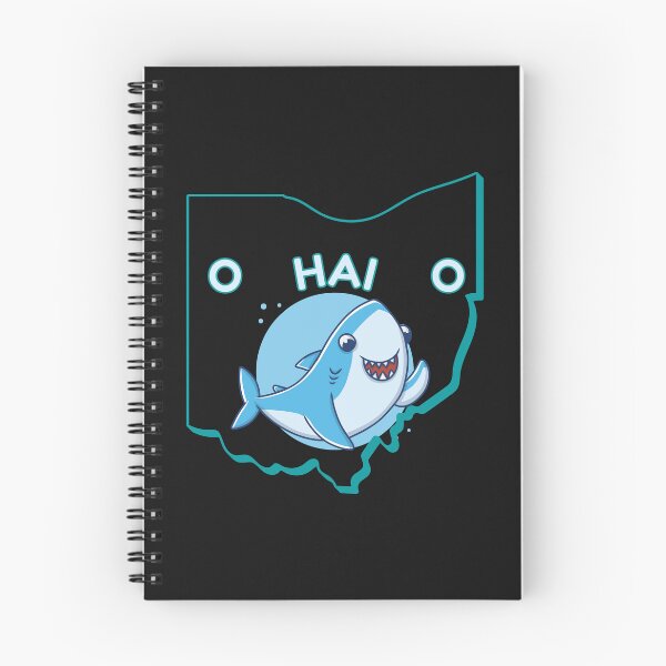 Item preview, Ohio German Shark Hai with State Map designed and sold by Time4German.