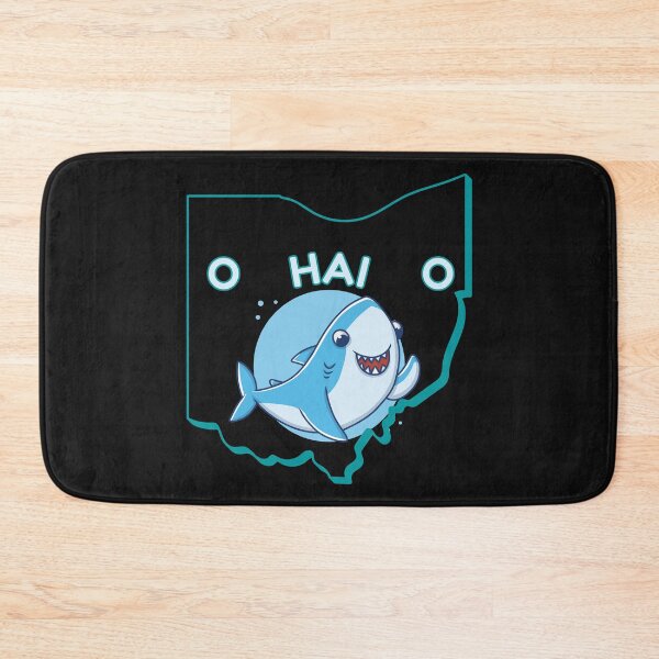 Item preview, Ohio German Shark Hai with State Map designed and sold by Time4German.