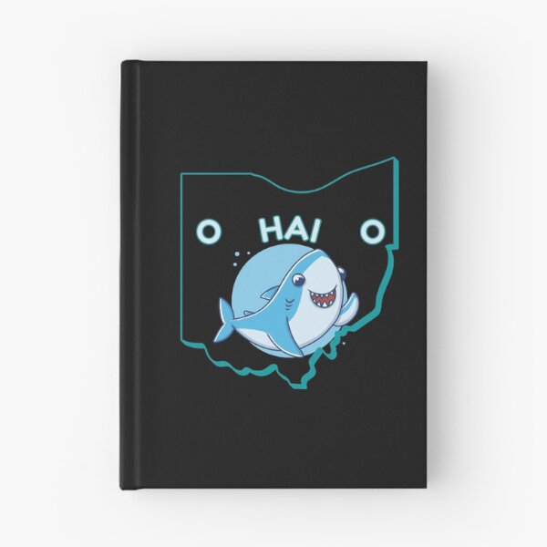Item preview, Ohio German Shark Hai with State Map designed and sold by Time4German.