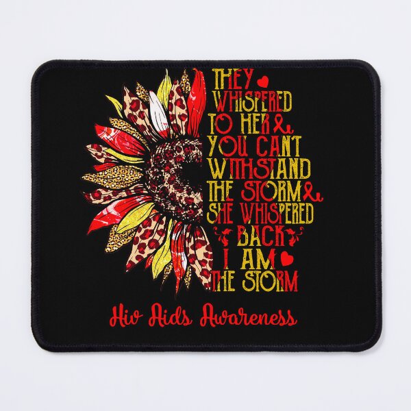 Item preview, I Am The Storm Sunflower Leopard Hiv Aids Awareness designed and sold by rechardtee.