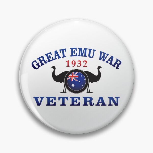 Item preview, Great Emu War Veteran designed and sold by Inferna-Love Creations.
