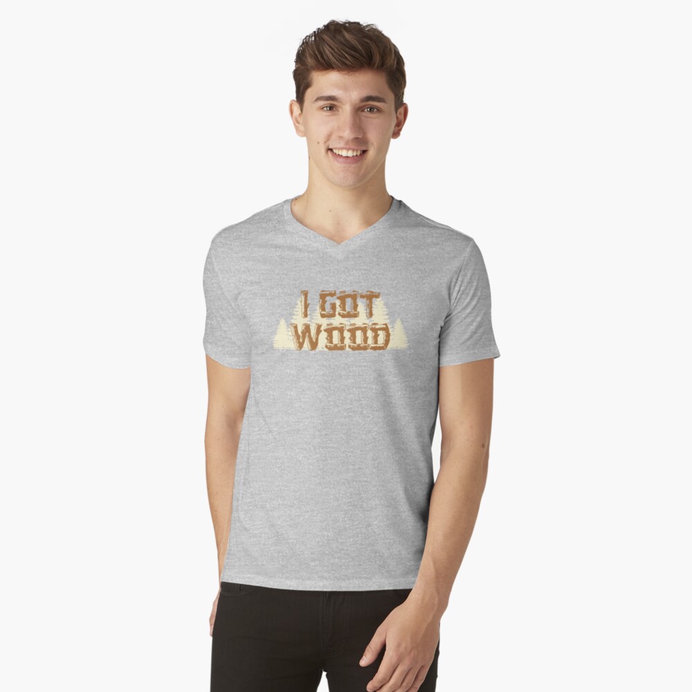 Item preview, V-Neck T-Shirt designed and sold by weirdrelatives.